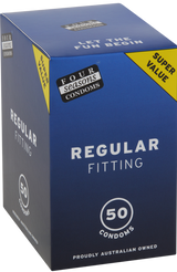 Four Seasons Regular Condoms – 54mm Lubricated Condoms 50 Pack > Essentials > Condoms - Tophatter Daily Deals