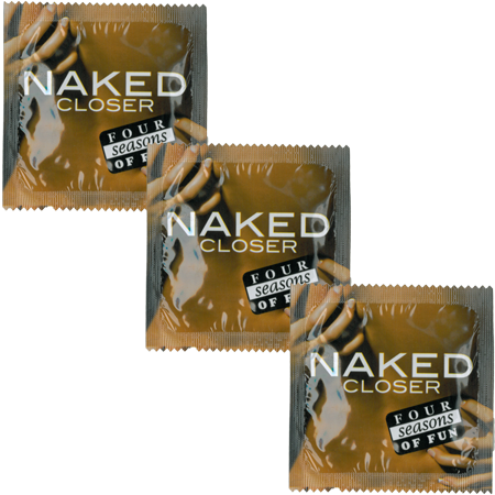 Four Seasons Naked Closer Fit – 49mm Width Condom 144pc Bulk Pack > Essentials > Condoms - Tophatter Daily Deals