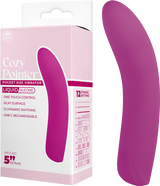 Cozy Pointer – Silicone 10 Rhythm Rechargeable 5 Inch Vibrator > Vibrators > Standard Vibrators - Tophatter Daily Deals