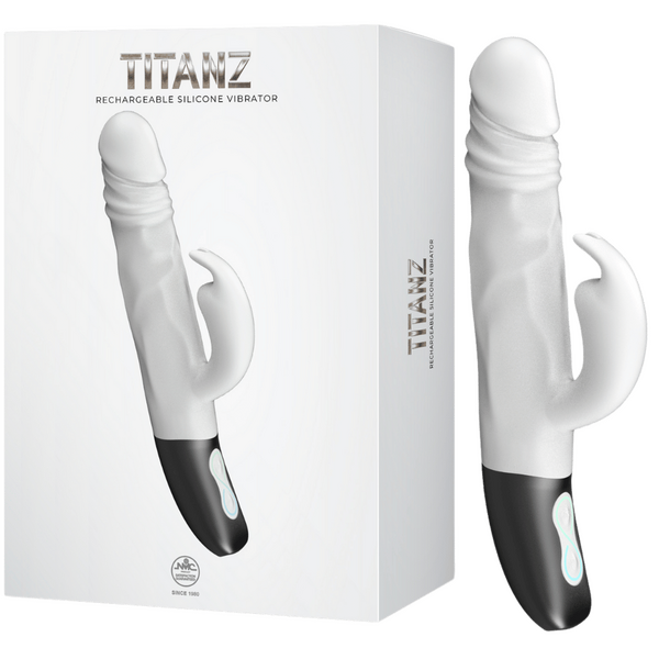 Rotating Rabbit Rechargeable Silicone Vibrator – 13cm Insertable Length Rabbit Vibrator > Vibrators > Ladies > Rabbit - Tophatter Daily Deals