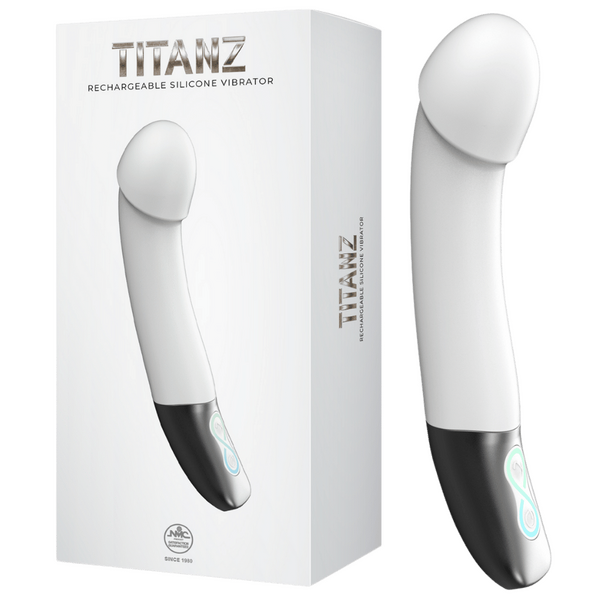 Rechargeable Silicone Vibrator (White) – Bendable Shaft 5.5 Inch Insertable Length Vibrator > Vibrators > Standard Vibrators - Tophatter Daily Deals