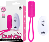 Crush On - Wireless Remote Vibrating Bullet – USB Rechargeable Silicone Bullet Vibrator > Vibrators > Mini Vibrators - Tophatter Daily Deals