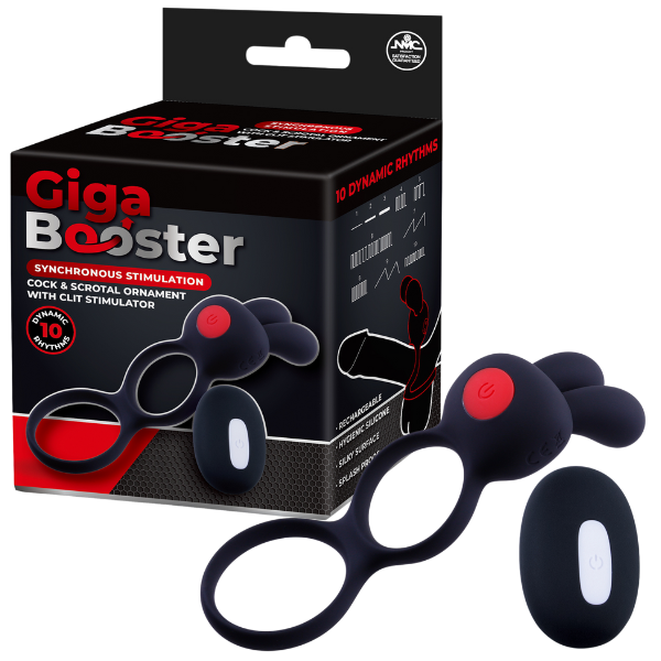 Cock & Scrotal Ring with Clit Stimulator – Adult Accessory > Sex Toys > Couples Toys - Tophatter Daily Deals