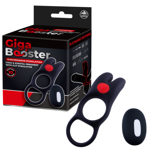 Cock & Scrotal Ring with Clit Stimulator – Erotic Accessory > Sex Toys > Couples Toys - Tophatter Daily Deals