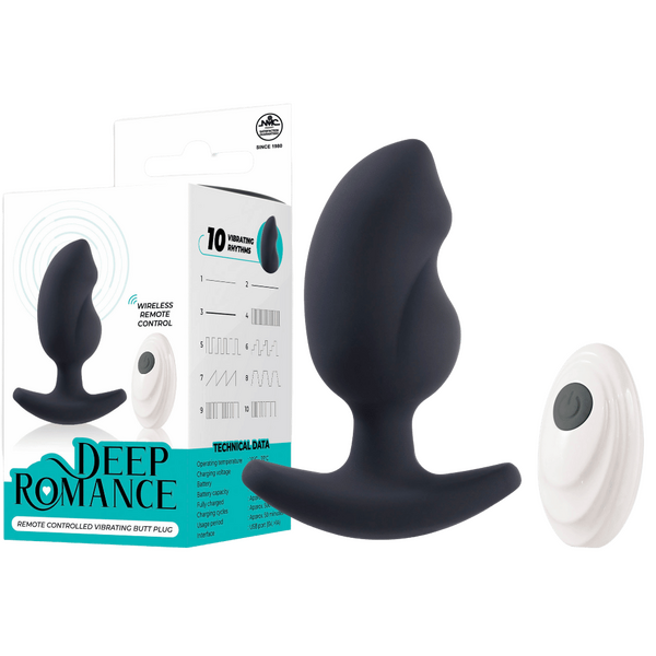Remote Controlled Vibrating Butt Plug – Wireless Splash-Proof 3.7 Inch Butt Plug > Anal Range > Vibrating Butt Plugs - Tophatter Daily Deals