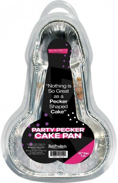 Peter Party Medium – 10 Inch Penis Shaped Cake Pan Set of 2 Bakeware > Novelties > Bachelor & Bachelorette Items - Tophatter Daily Deals