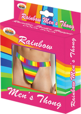 Rainbow Mens Thong – Colorful Striped Comfortable Men's Underwear > Novelties > Gag Gifts - Tophatter Daily Deals