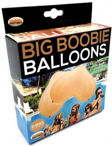 Big Boobie Balloons – Party Decorations Set of 6 Balloons > Novelties > Party Supplies - Tophatter Daily Deals