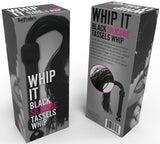 Whip It Play Whip – Silicone Tassel Whip with Comfortable Grip Erotic Accessory > Bondage Gear > Whips & Floggers - Tophatter Daily Deals