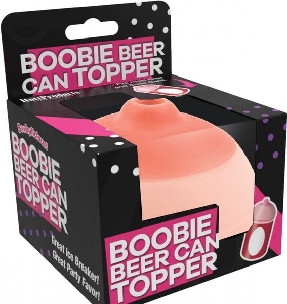 Boobie Beer Can Topper – Food Grade PVC Beverage Accessory > Novelties > Gag Gifts - Tophatter Daily Deals