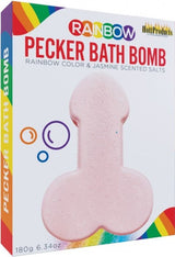 Pecker Bath Bomb – Vibrant Rainbow Scented Bath Bomb > Essentials > Bath & Body - Tophatter Daily Deals