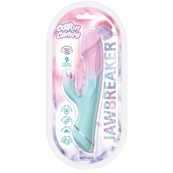 Jawbreaker Cotton Candy – Medical-Grade Silicone Vibrator with Customizable Vibrations > Novelties > Candy & Edible Items - Tophatter Daily Deals