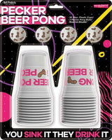 Pecker Beer Pong Play Set – Party Game with 20 Plastic Cups and 4 Pong Balls > Novelties > Games - Tophatter Daily Deals