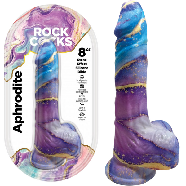 Aphrodite – 8 Inch Textured Dildo > Dildos > Fantasy - Tophatter Daily Deals