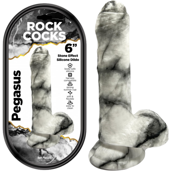 Rock Cocks Pegasus – 6 Inch Textured Dildo > Dildos > Fantasy - Tophatter Daily Deals