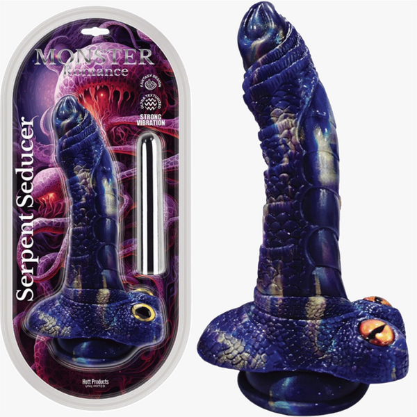 Serpent Seducer – Fantasy Collection 7.2" Vibrating Probe > Dildos > Fantasy - Tophatter Daily Deals