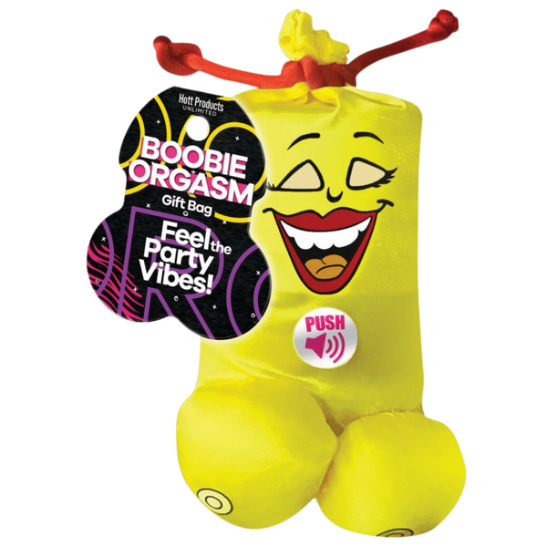 Boobie Orgasm Talking Bag – Novelty Sound Feature Gift Bag for Parties > Novelties > Gag Gifts - Tophatter Daily Deals
