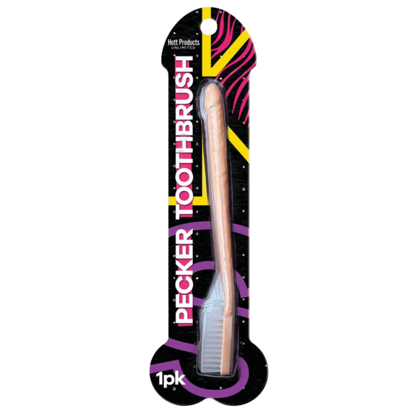 The Pecker Toothbrush – Medium Bristles Ergonomic Oral Care Toothbrush > Novelties > Gag Gifts - Tophatter Daily Deals