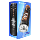 Warrior Heartbeat Nexus Ecstasy – Heated Thrusting Male Masturbator with Vibrations > Sex Toys For Men > Masturbators > Vibrating - Tophatter Daily Deals
