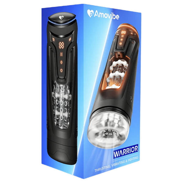 Warrior Heartbeat Nexus Ecstasy – Heated Thrusting Male Masturbator with Vibrations > Sex Toys For Men > Masturbators > Vibrating - Tophatter Daily Deals