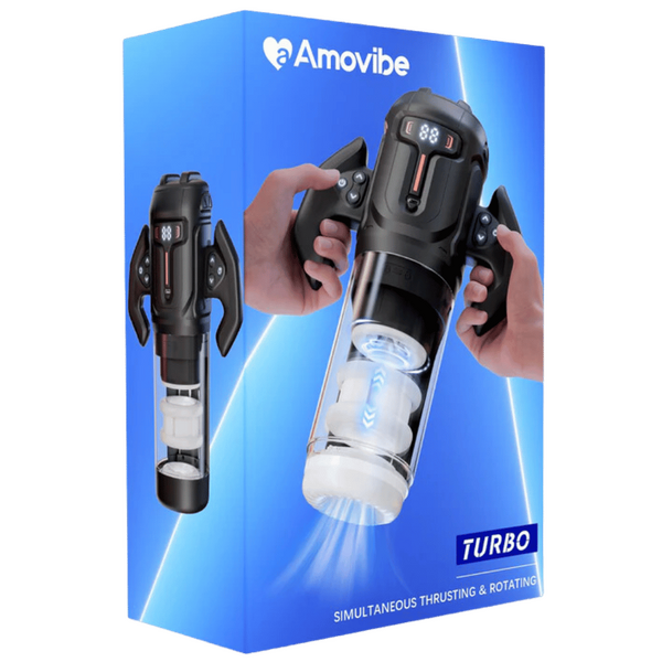 Amovibe Dragon Pro – Rotating and Vibrating Male Masturbator > Sex Toys For Men > Masturbators > Vibrating - Tophatter Daily Deals
