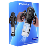 Amovibe Dragon Pro – Rotating and Vibrating Male Masturbator > Sex Toys For Men > Masturbators > Vibrating - Tophatter Daily Deals