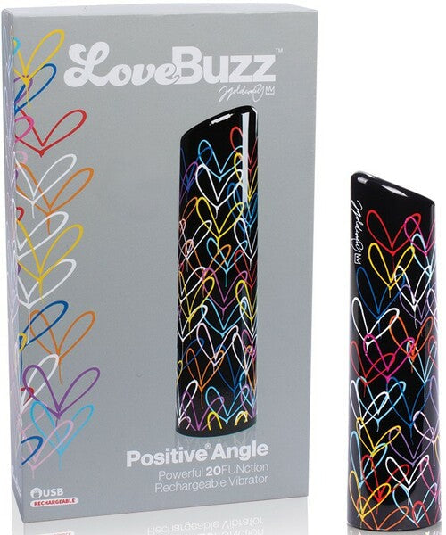 LoveBuzz Positive Angle – Waterproof Rechargeable Massager with Wide Angled Vibration Surface > Vibrators > Mini Vibrators - Tophatter Daily Deals