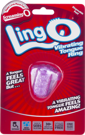 Screaming O LingO – Rechargeable Tongue Vibrator > Vibrators > Unconventional - Tophatter Daily Deals