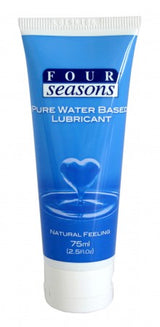 Four Seasons Pure Personal Lubricant 75ml Water-Based Gel > Lube > Water Based - Tophatter Daily Deals
