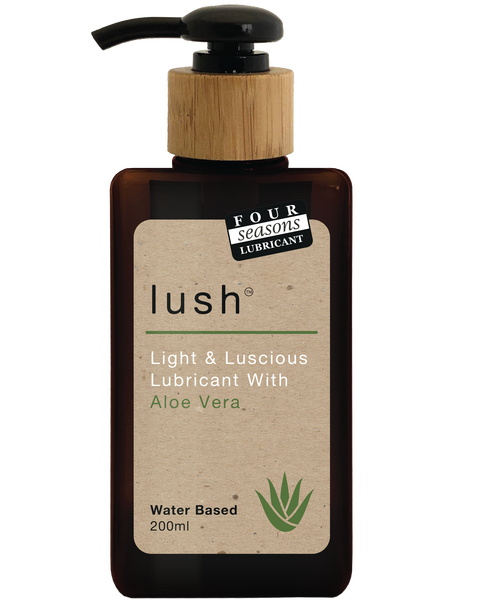 Four Seasons Lush Aloe Vera Lubricant 200ml > Lube > Water Based - Tophatter Daily Deals