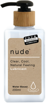 Four Seasons Nude – Water Based Lubricant 200ml > Lube > Water Based - Tophatter Daily Deals