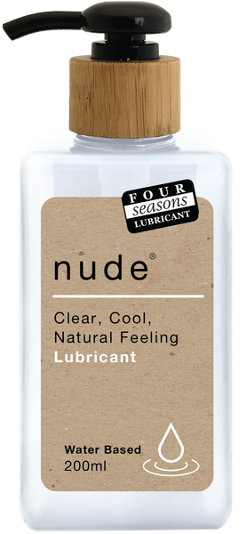 Four Seasons Nude – Water Based Lubricant 200ml > Lube > Water Based - Tophatter Daily Deals