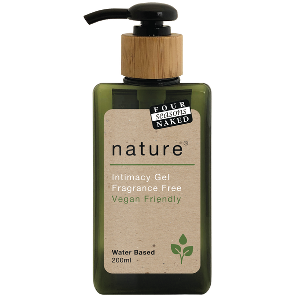 Four Seasons Naked Nature – Vegan Water-Based Intimacy Gel 200ml > Lube > Water Based - Tophatter Daily Deals