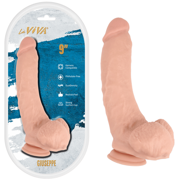 Giuseppe 9 Inch Dildo > Dildos > Realistic Dildos - Tophatter Daily Deals
