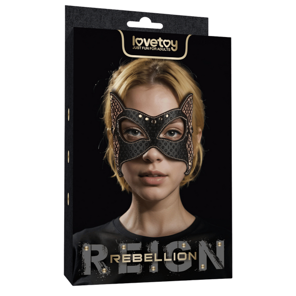 Rebellion Reign Cat Mask – Sensual Accessories > Bondage Gear > Masks - Tophatter Daily Deals