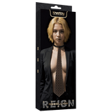 Rebellion Reign Tie Collar – Durable PU Material Accessory > Bondage Gear > Collars & Leashes - Tophatter Daily Deals