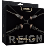 Rebellion Reign Under Mattress Restraint Set – Adjustable Nylon Straps Bondage Restraint > Bondage Gear > Bed Restraints - Tophatter Daily Deals