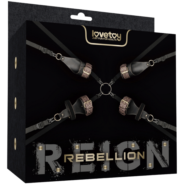 Rebellion Reign Under Mattress Restraint Set – Adjustable Nylon Straps Bondage Restraint > Bondage Gear > Bed Restraints - Tophatter Daily Deals