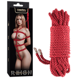 Rebellion Reign Ebony Silky Bondage Rope 10 Meter > Bondage Gear > Rope - Tophatter Daily Deals