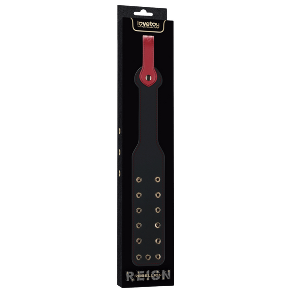 Rebellion Reign Dual-Branch Paddle – Durable PU Sensory Paddle 15 Inch > Bondage Gear > Paddles - Tophatter Daily Deals