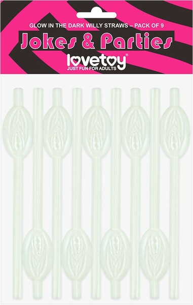 Pussy Straws – 9 Pack Straws > Novelties > Party Supplies - Tophatter Daily Deals