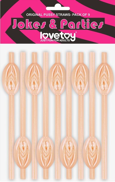 Pussy Straws 9 Pack – Flexible Straw Set > Novelties > Party Supplies - Tophatter Daily Deals