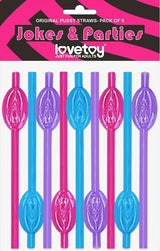Pussy Straws – 9 Pack Straws > Novelties > Party Supplies - Tophatter Daily Deals
