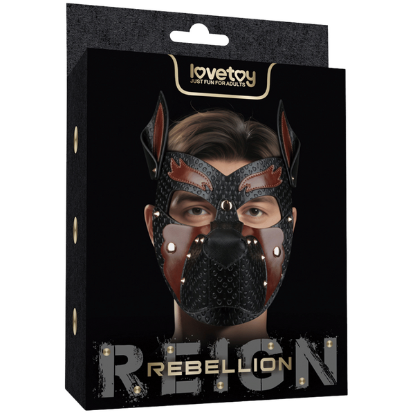 Rebellion Reign Howl Pup Mask – Pet Play Mask > Bondage Gear > Masks - Tophatter Daily Deals
