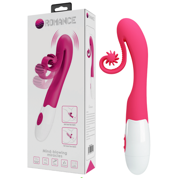 Rechargeable Tatianna (Pink) – Ergonomic Silicone Vibrator with 30 Modes > Vibrators > Unconventional - Tophatter Daily Deals