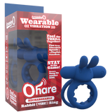 Ohare (Black | Blue | Green) – Rechargeable Silicone Rabbit Vibrating Cock Ring > Cock Ring > Vibrating - Tophatter Daily Deals