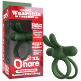 Ohare XL (Black | Blue | Green) – Rechargeable Large Rabbit Vibrator > Cock Ring > Vibrating - Tophatter Daily Deals