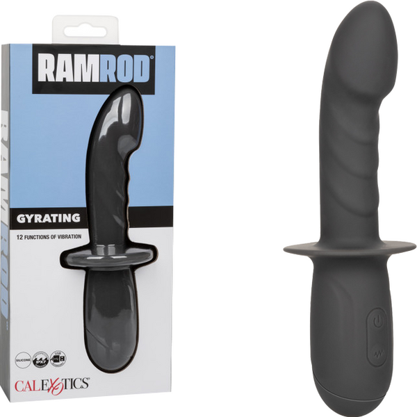 Ramrod Gyrating – 12 Function Textured Shaft Vibrator > Anal Range > Prostate Plugs - Tophatter Daily Deals