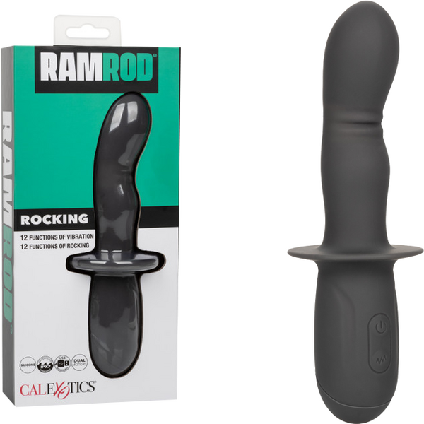 Ramrod Rocking – Dual Motor Luxury Rocking Vibrator with 12 Vibration Functions > Anal Range > Prostate Plugs - Tophatter Daily Deals