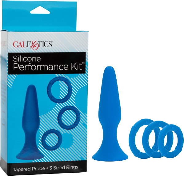 Posh Silicone Performance Kit – Body-Safe Silicone Erection Rings and Anal Toy Set > Anal Range > Butt Plug Kits - Tophatter Daily Deals